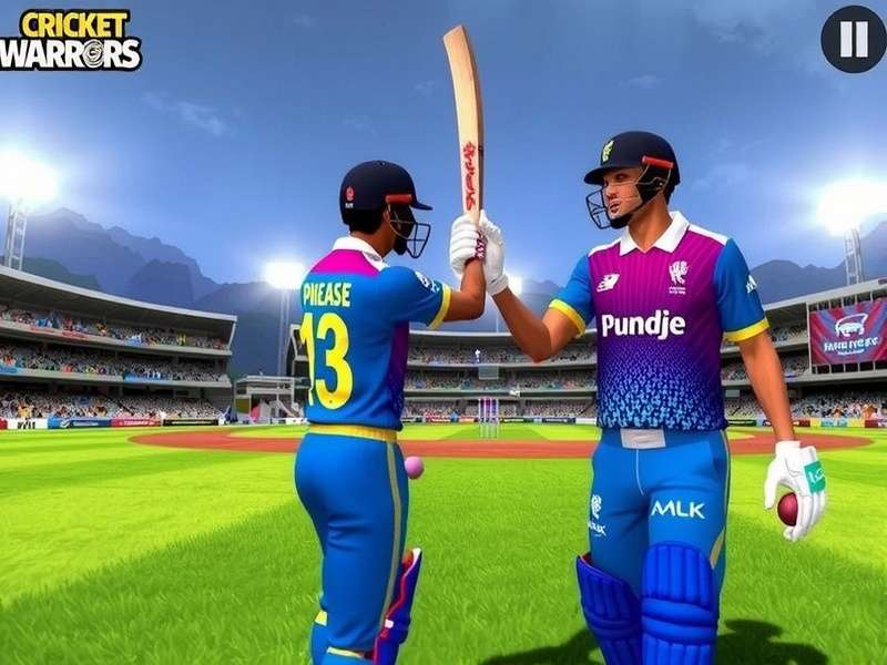 Punjab Cricket Warriors Game Screenshot